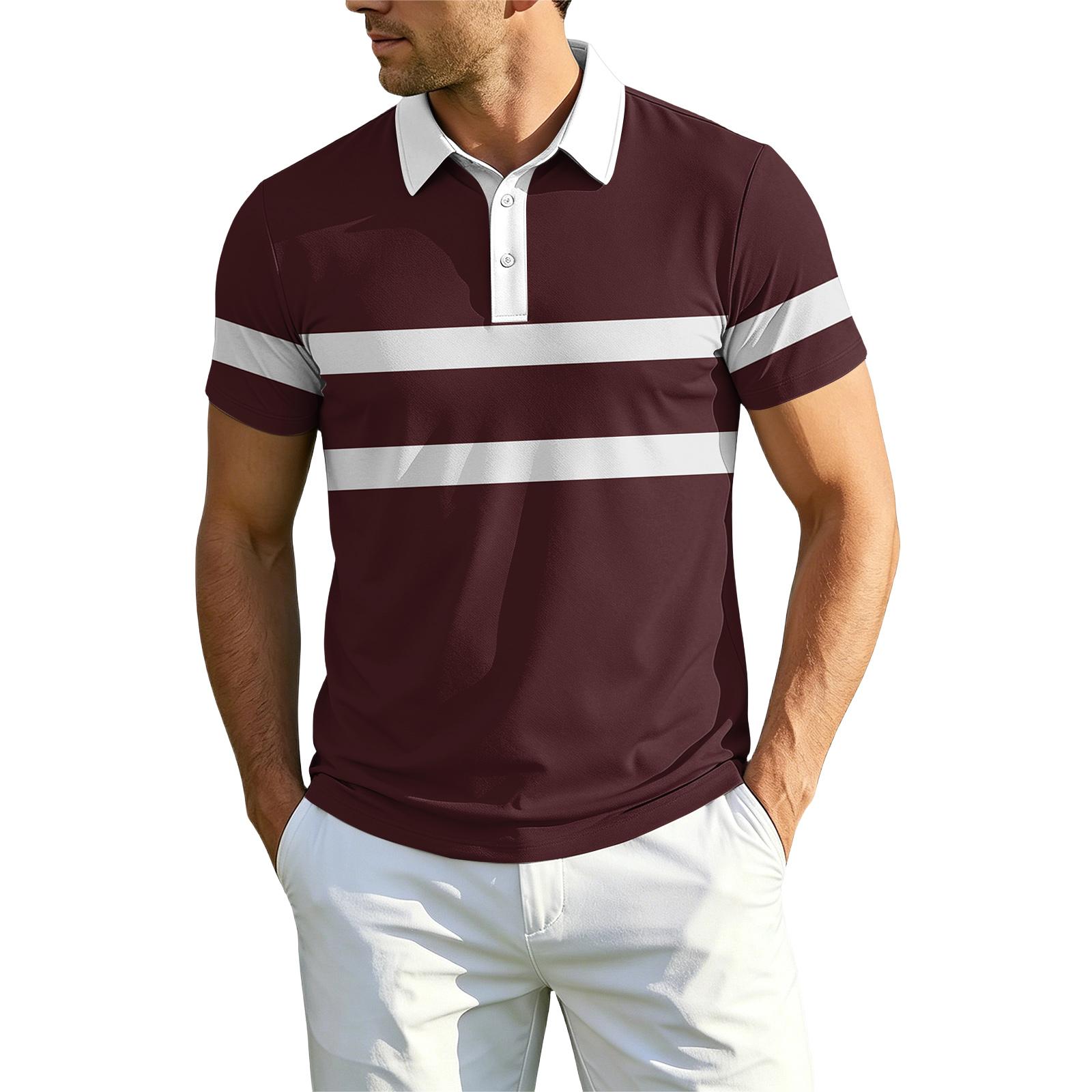 

Men s Casual Quick-Dry Golf Shirt XL