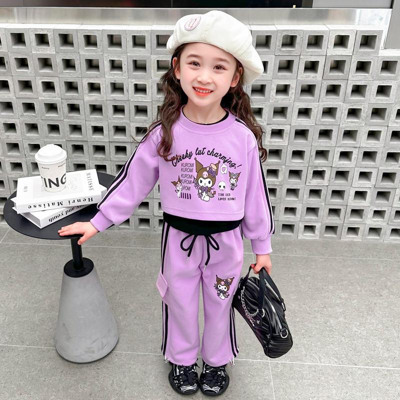 Girls Autumn Fashion 3 Piece Set Stylish Hoodie Outfit for Toddlers and Kids