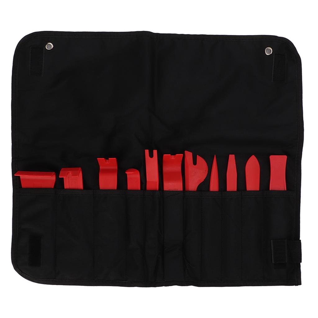 11PCS Trim Removal Tool Set Ergonomic Scratch Proof Lossless for Car Audio Radio Door Panel Repairing