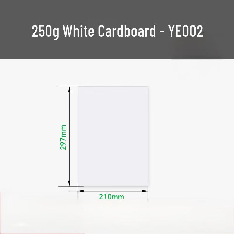 

Bambulab A4 250g Laser Engraving Cardstock CN plug (adapter included)