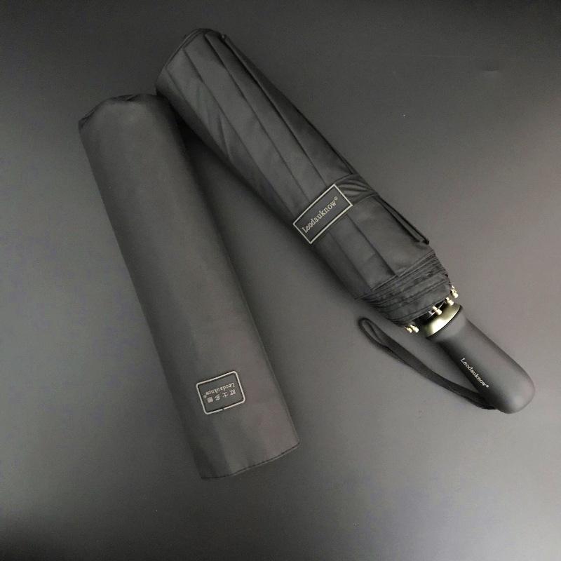 

Тройной ручной зонт с усилением из десяти костей большого диаметра 1,23 метра, двойной складной деловой зонт