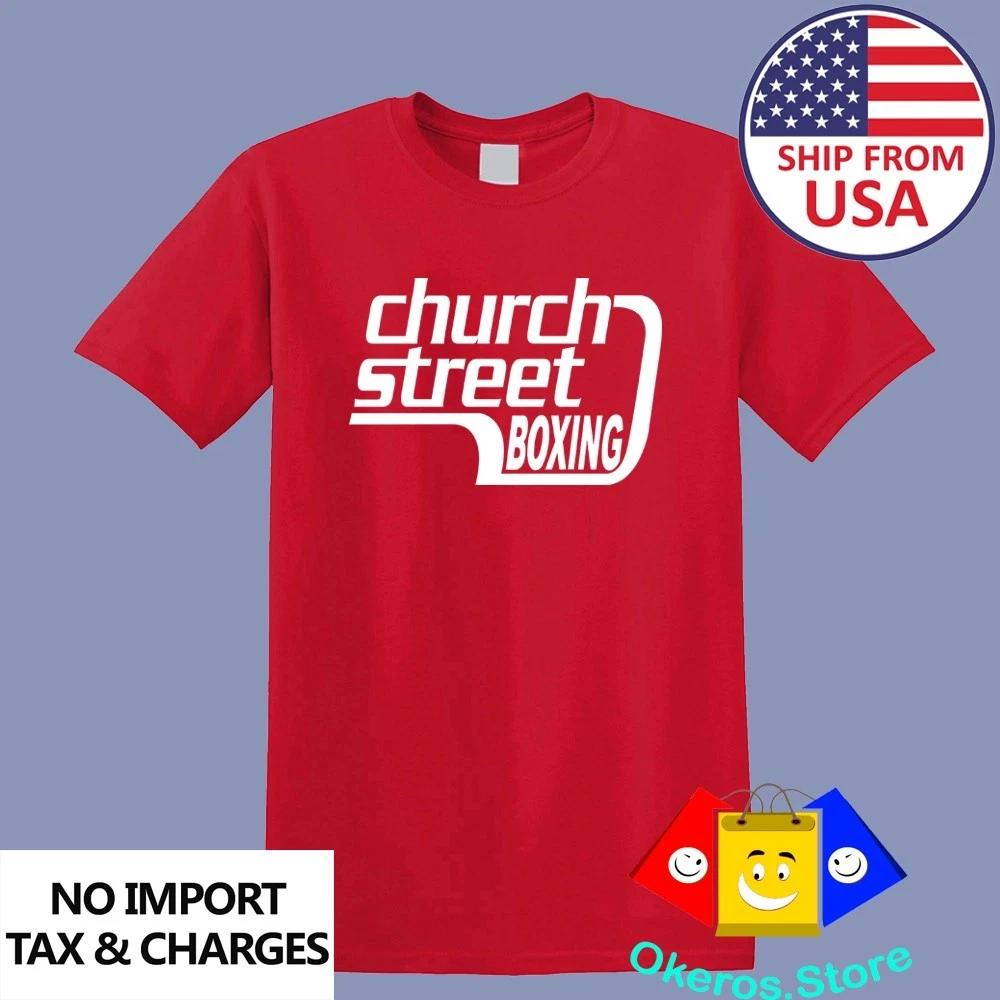 Church Street Boxing Gym Men s Red Size S to 3XL 2XL