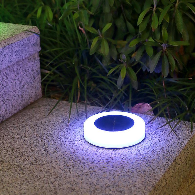 Outdoor Solar Waterproof Frosted Pathway and Deck Light