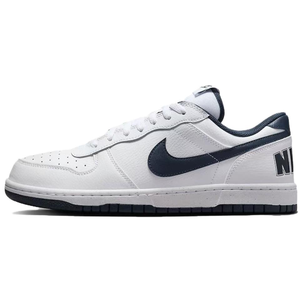 Nike Big Send Your Heart To The Moon Slip Resistant Abrasion Resistant Low Top Skateboard Shoes Men's White Blue 355152-140(Team626-)