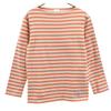 Made In France Border Pattern Long Sleeve Boat Neck Basque Shirt Women Used