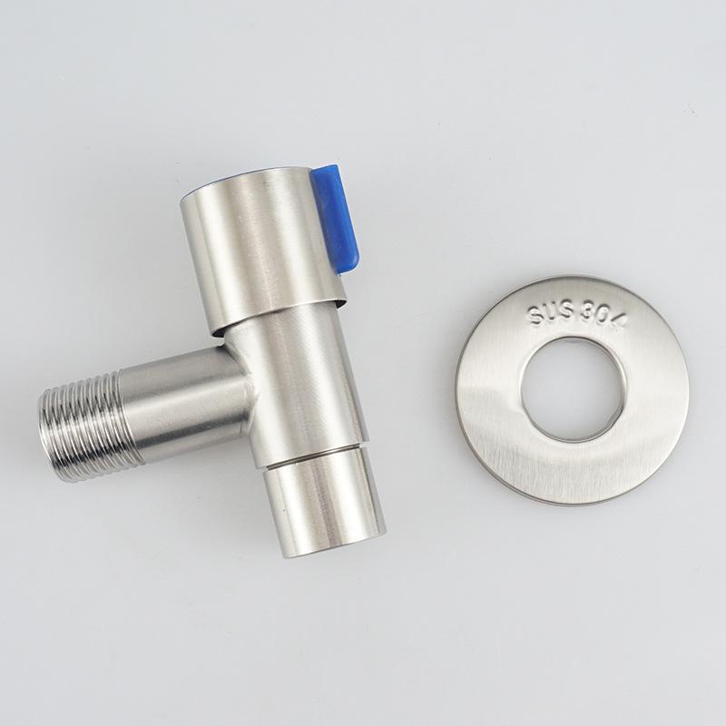 1 Stück 304 Edelstahl Gebürstet Auslaufhahn G1/2' Waschmaschine T-Typ Schnellöffnender Wasserhahn Balkon Putzbecken Auslaufhahn Einzel Kalt