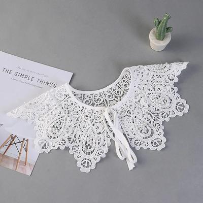 Female Shirt Lace Fake Collar Shawl Doll Collar Detachable Shirt Collar Clothes Accessories Half Shirt Necklace Shawl
