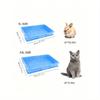 50pcs Disposable Plastic Bottom Film Covers For Pet/Toilet Pads, Bird/Rabbit Cages, Cat Litter Bags, And Dog Toilet Pee Pads, Cleaning Mats