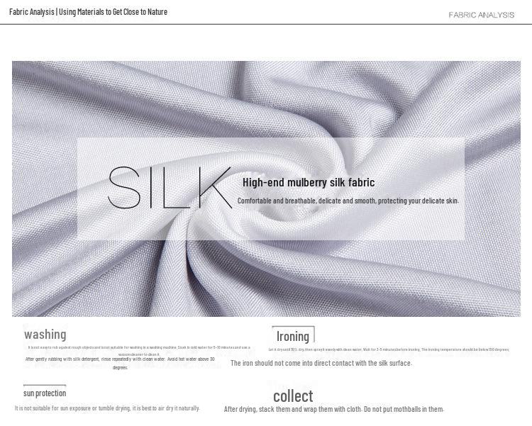 Tangge Men's Mulberry Silk Double-Sided Knitted Thermal Underwear Set