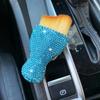 Car Cleaning Handle Air Conditioner Vent Cleaning Brush Sparkling Rhinestones Ergonomic Scrubber Versatile Cleaning