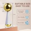 Ice Globes for Face Eyes Steel Hot & Cryo Sticks Facial Massager Tool Cooling Roller for Daily Beauty Routines Skin Care Gift