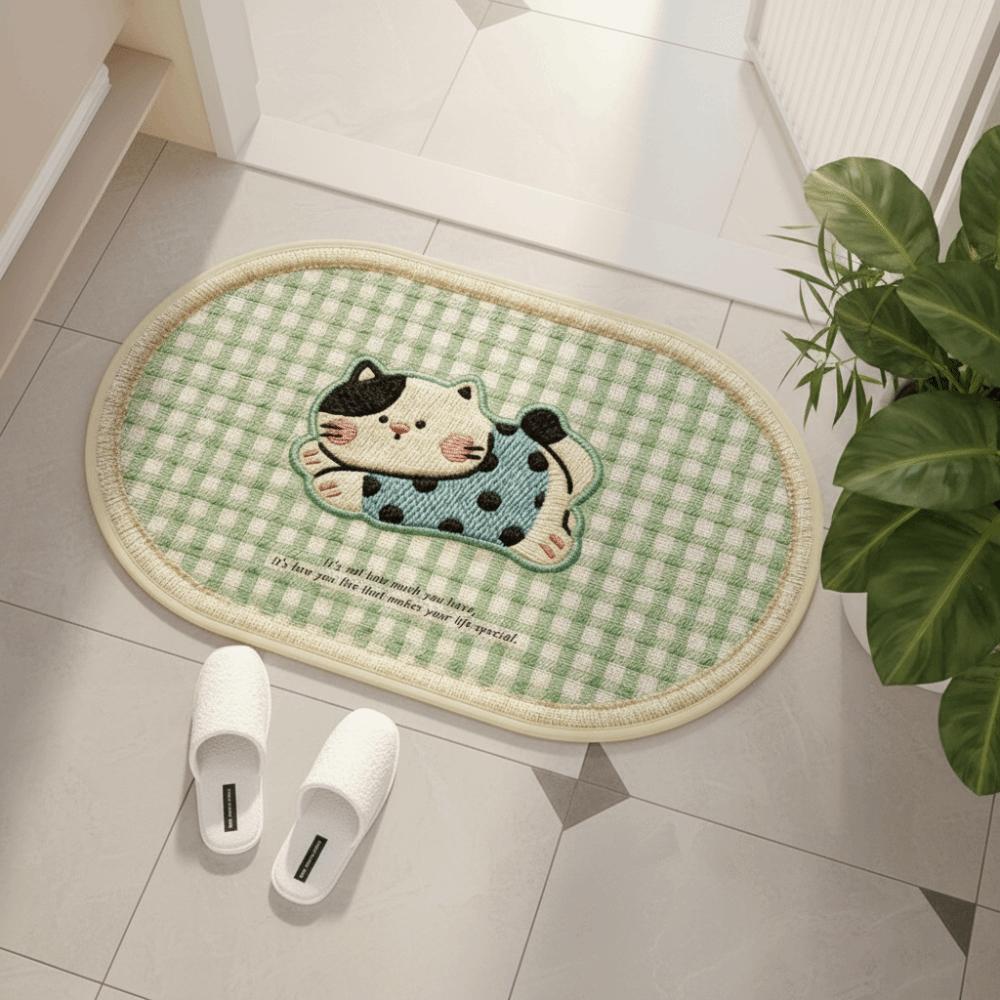 Quick Dry Bathroom Mat Cartoon Anti Slip Mat Decorative Mat Door Mat  Laundry Room