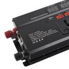 3000W 12V do 220V Przetwornica samochodowa z wyświetlaczem LCD Port USB Porty zapalniczki
