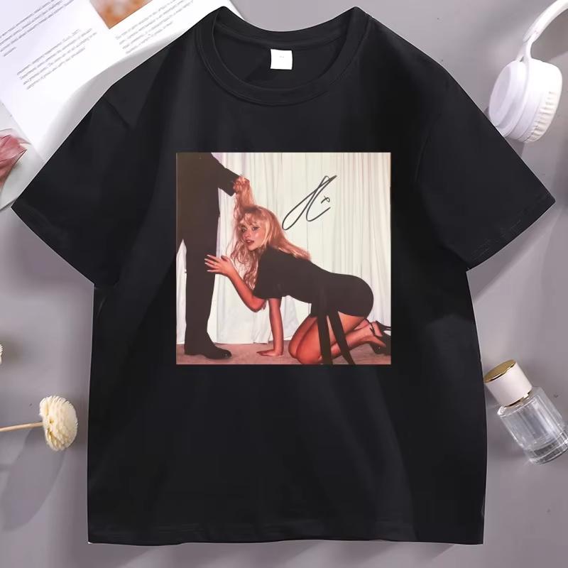 Sabrina Carpenter WOMEN Best Friend Tshirt Unisex WOMEN Casual Cotton Short Sleeve Round Neck T Shirt Loose Printed Unisex Clothes