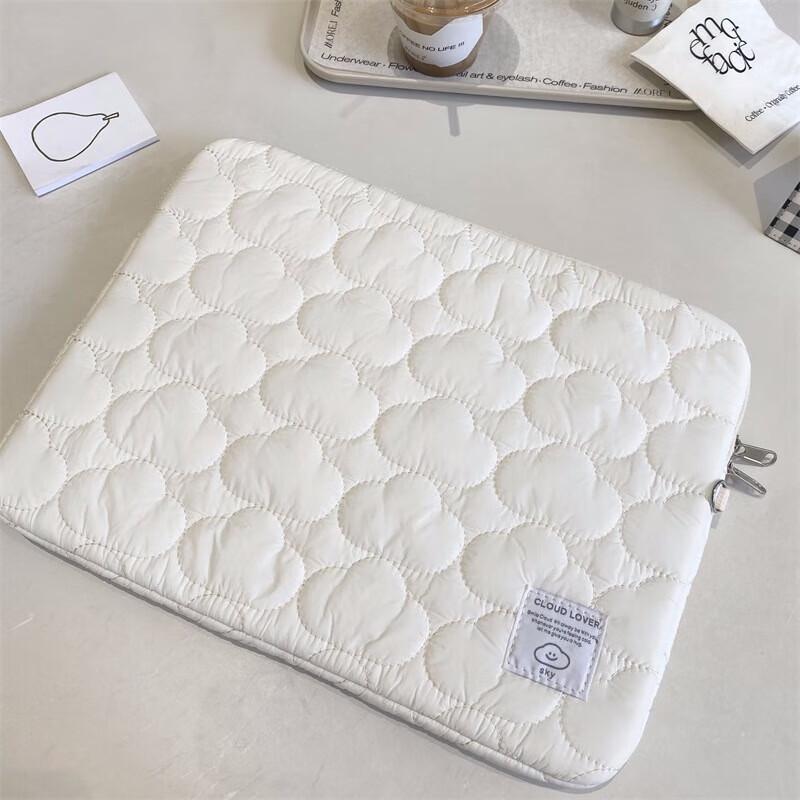 Li Shen Cute Cloud Embroidered Tablet & Laptop Sleeve