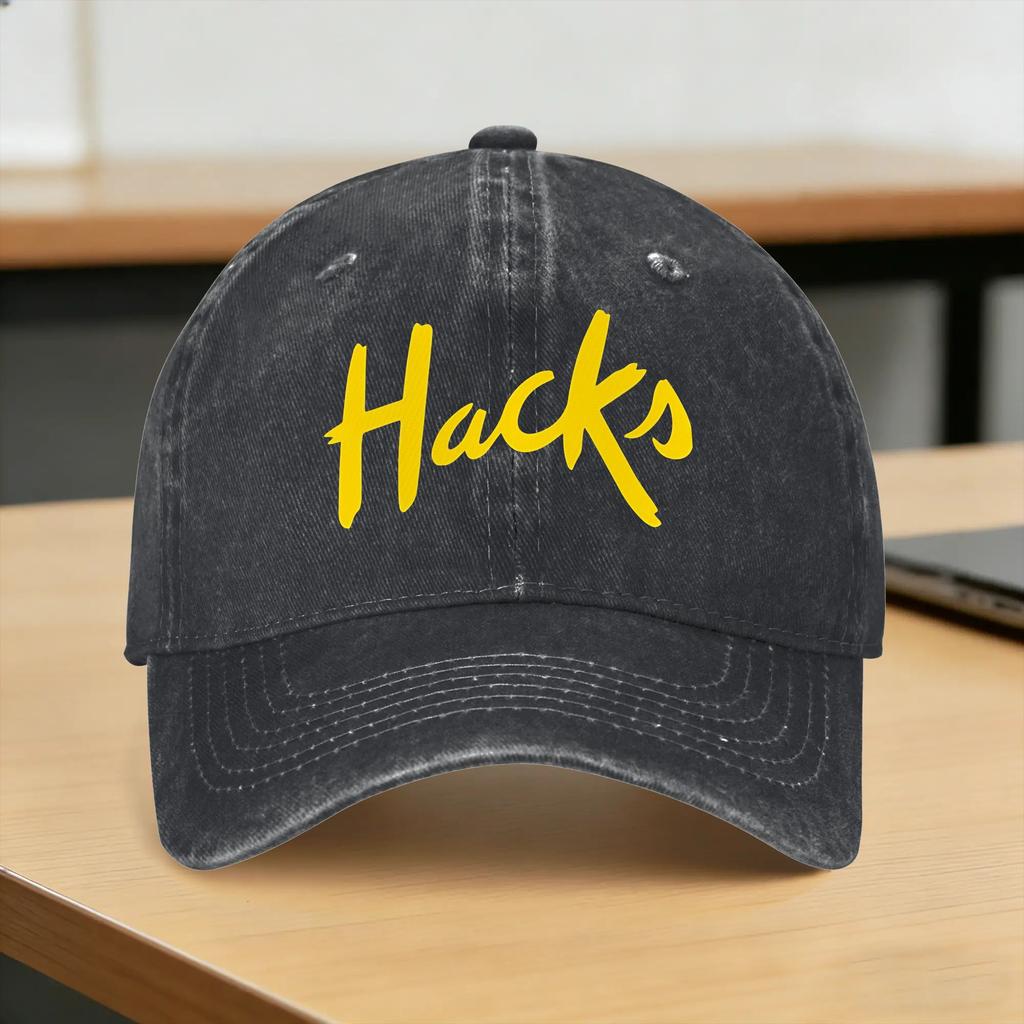 Washed Baseball Cap Yellow Hacks Summer Hip Hop Hats For Couple Women Casual Hiking Fishing Sun Baseball Caps