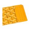 Goyard Bourbon Y Monogram Canvas And Calfskin Zip Card Holder Women Accessories Yellow BOURBOPMLTY-08CL08P