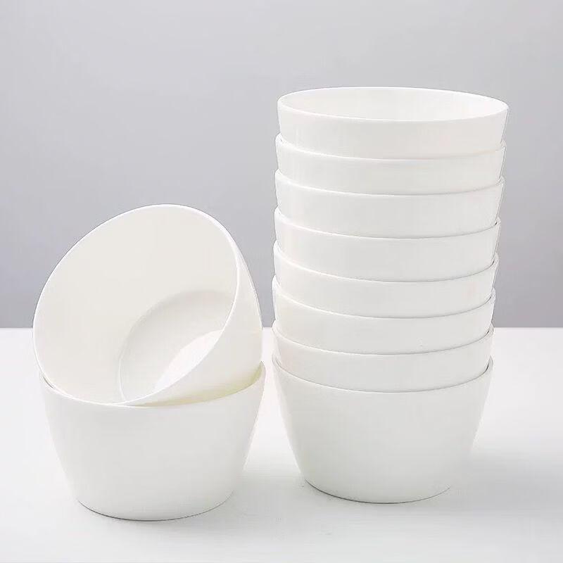 Cartoon Sun Pattern Bone China High-Footed Rice Bowl