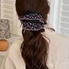 Große Haaraccessoires koreanisches Bindeband für Frauen Mädchen Gummi elastische Scrunchies Erwachsene Vintage Fascinator Blume führende Mode