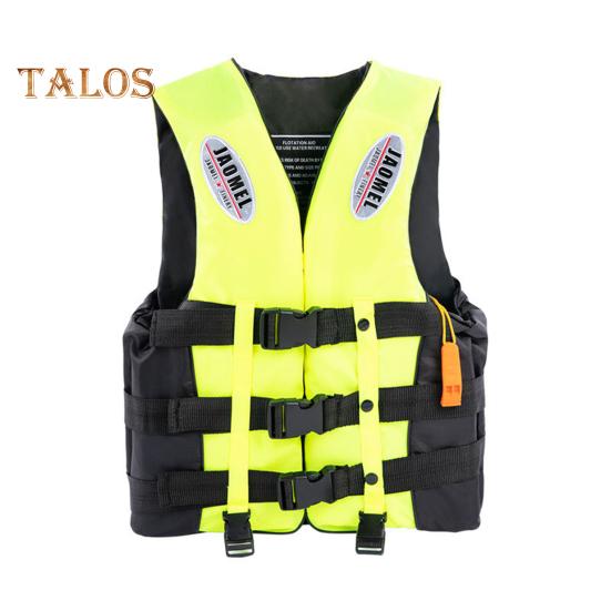 Giubbotto di salvataggio per adulti, 100N, con pagaia di galleggiamento, dispositivo di galleggiamento regolabile con striscia riflettente per kayak, barca, surf, sport acquatici M verde