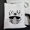 Gothic Mushroom Damen Umhängetasche Canvas Tasche Harajuku Shopper Tasche mit hoher Kapazität Mode Lässige Umhängetaschen Tote Shopper Tasche