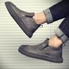 High Quality Men's PU Leather Casual Shoes Classic Formal Shoes Outdoor Driving Hiking Anti-slip Work Loafers Zapatos De Trabajo
