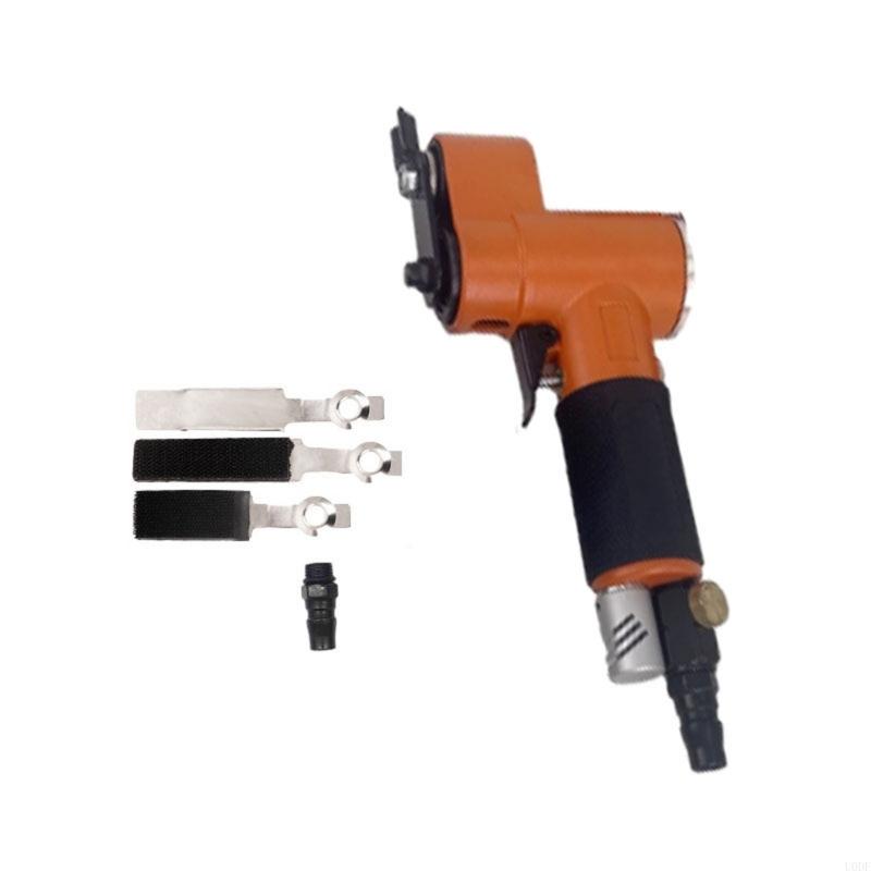 

High Speed Air Operated Sander With Sanding Rubber Pads Perfect For Smoothing Metal Furniture Restorations Car Bodywork