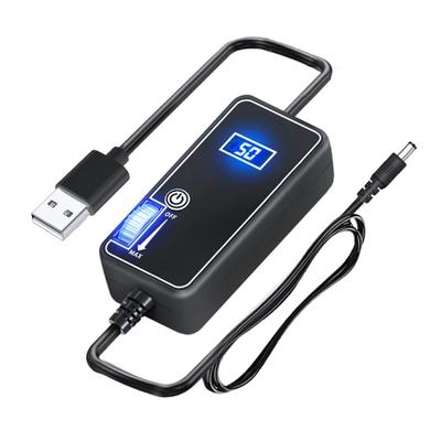 USB Variable Speed Controller With Temperature Display For Cooling Fan Blower Motor And Pump Stepless Speed Adjustable