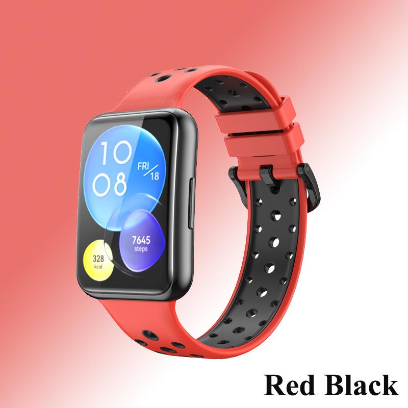 Silicone Strap For Huawei Watch FIT 2 Band Smartwatch Wrist Loop Watchband Sport Breathable Bracelet Fit2 Correa Accessories