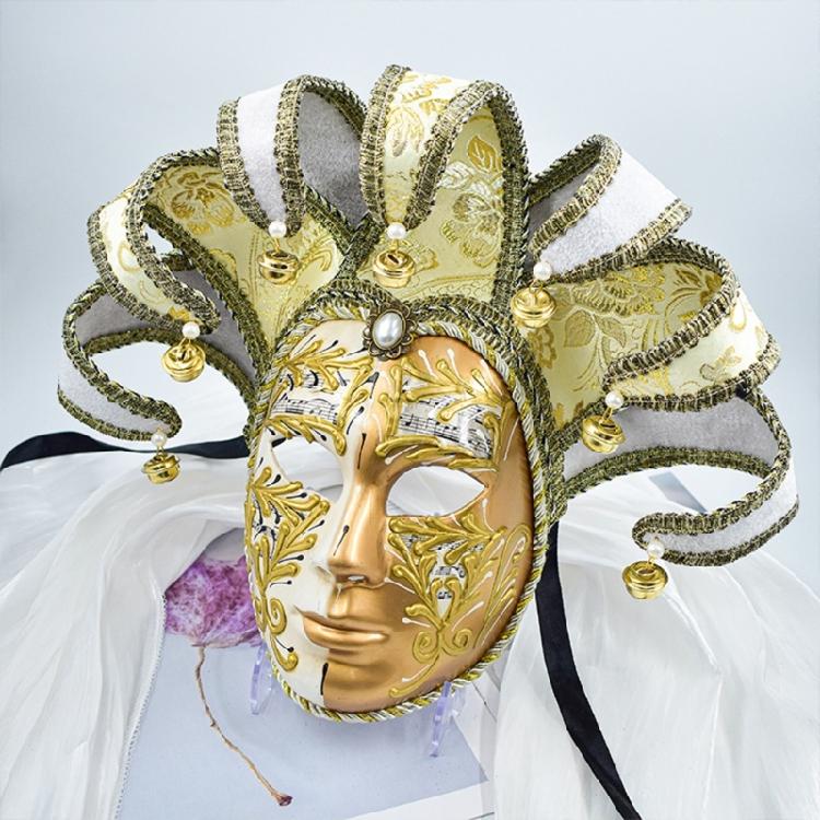 Masquerade Mask for Men Women Venetians Jester Mask Halloween Cosplay Party Costume Cosplay Mask for Wall Decorations