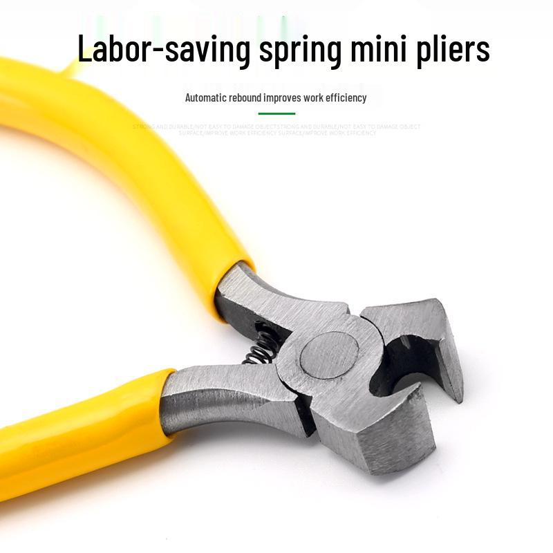 5-inch Mini Pliers Set: Needle-Nose, Bent-Nose, Wire Cutters for Jewelry Beading & DIY.