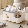 YOUQIN Multifunctional Desktop Tissue Box with Organizer