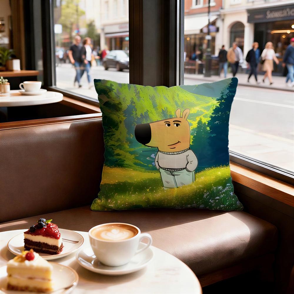 Character Chill Guy Cushion Cover Decorative Cushions Covers Cover Sofa X Pillow Piece X X Pillowcase