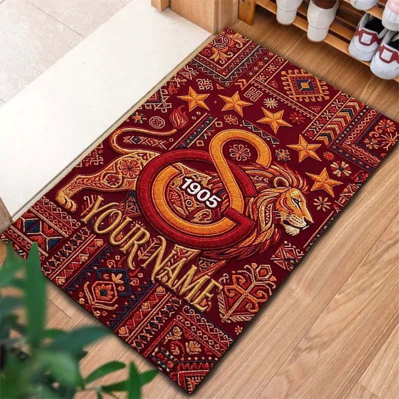 Galatasaray S Custom Name Carpet Rug for Living Room Bedroom Home Sofa Decoration,Kids play Non-slip Floor Mat