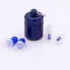 W89C Portable Box Keychain Aluminium Alloy Earplugs Storage Case Waterproof Small Storage Container