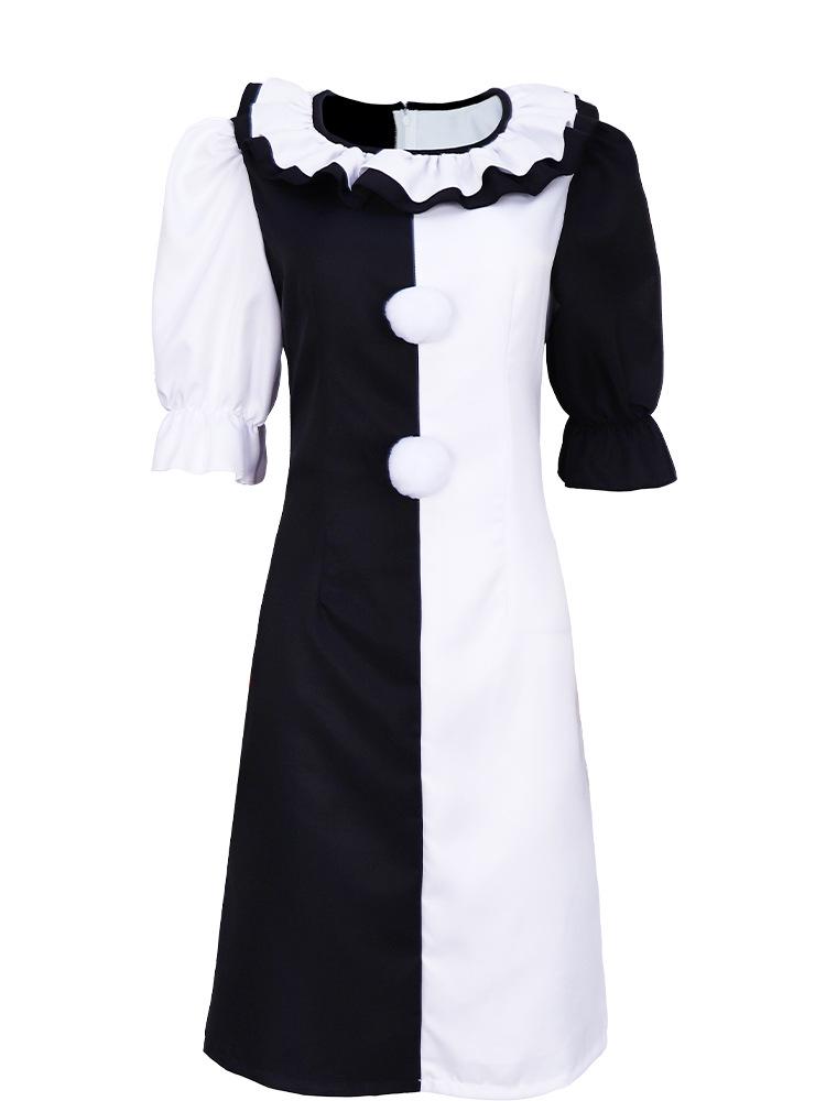 Halloween Horror Clown Costume for Cosplay & Stage Performance