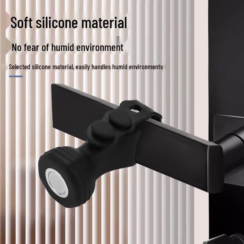 Silicone No-Drill Door Stopper & Anti-Collision Pad