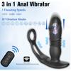 Harem Anal Plug Retractable Vibration Wear Female Masturbator Vibrator Adult Erotic Products Male Anal Plugs