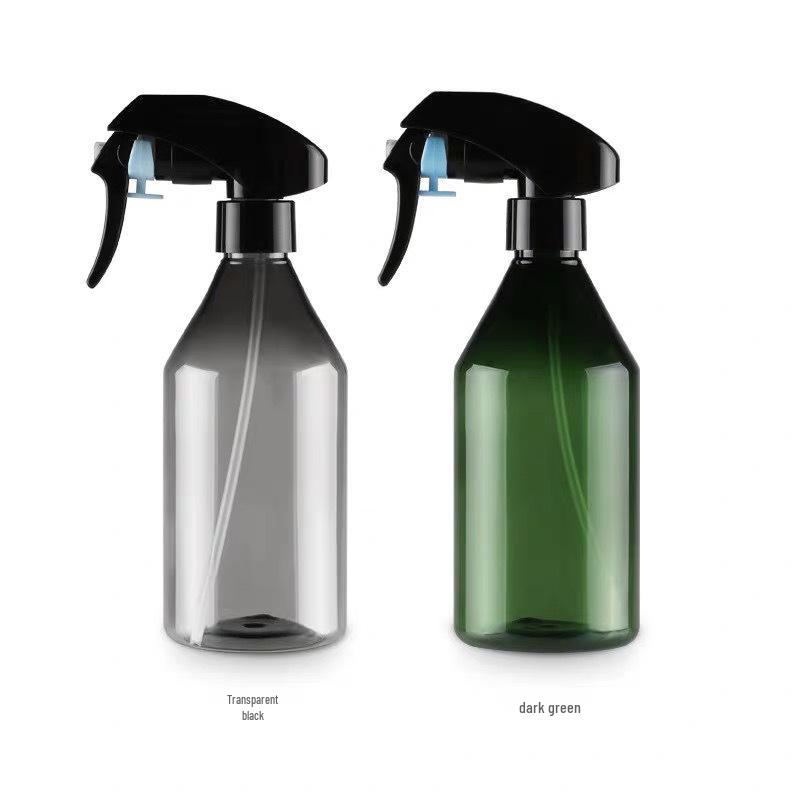

300ml Kao Trigger Spray Bottle for Garden, Alcohol, Cosmetics, and Hairdressing Transparent Black PET 300ml