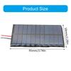Polycrystalline Solar Plate Cells Charging Panel Solar Cell Plate Portable Solar Plate with Wire for Battery Charging