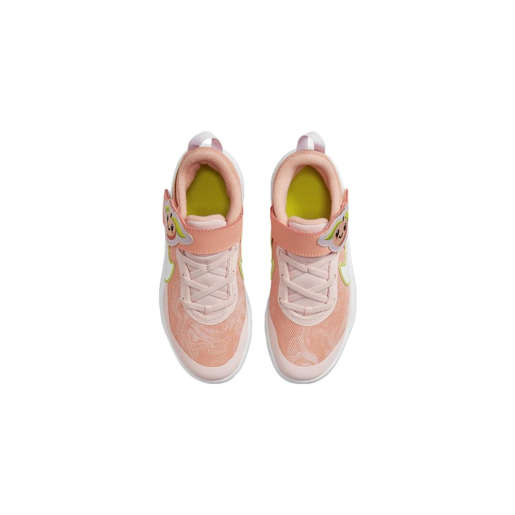 Nike Team Hustle D 10 Lil PS Peach Kids Sneakers Pink Atmosphere Crimson-Bliss DM4324-600