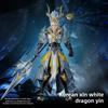 FondJoy Honor of Kings Sun WuKong Action Figure Han Xin's White Dragon Song Assembly Model 1:9 Collection Figure Model Toy Gifts