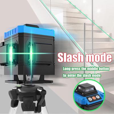 8/12/16 čar Laserová vodováha Automatické samonivelování 360 Horizontální a vertikální kříž Super výkonná zelená laserová čára