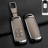 Zinc Alloy Car Key Cover Holder for Mazda Axela Atenza 3 2 6 CX3 CX5 CX30 CX8 CX9 MX5 RX7 RX8 SKYACTIV Remote Protector Keychain
