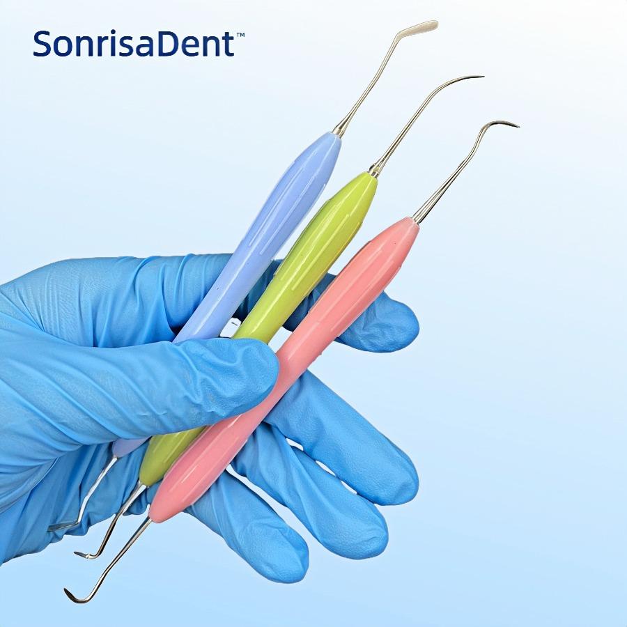 Dental Resin Spatulas Composite Instruments for Silicone Resins Filling Dentist Aesthetic Restoration Dental Tools