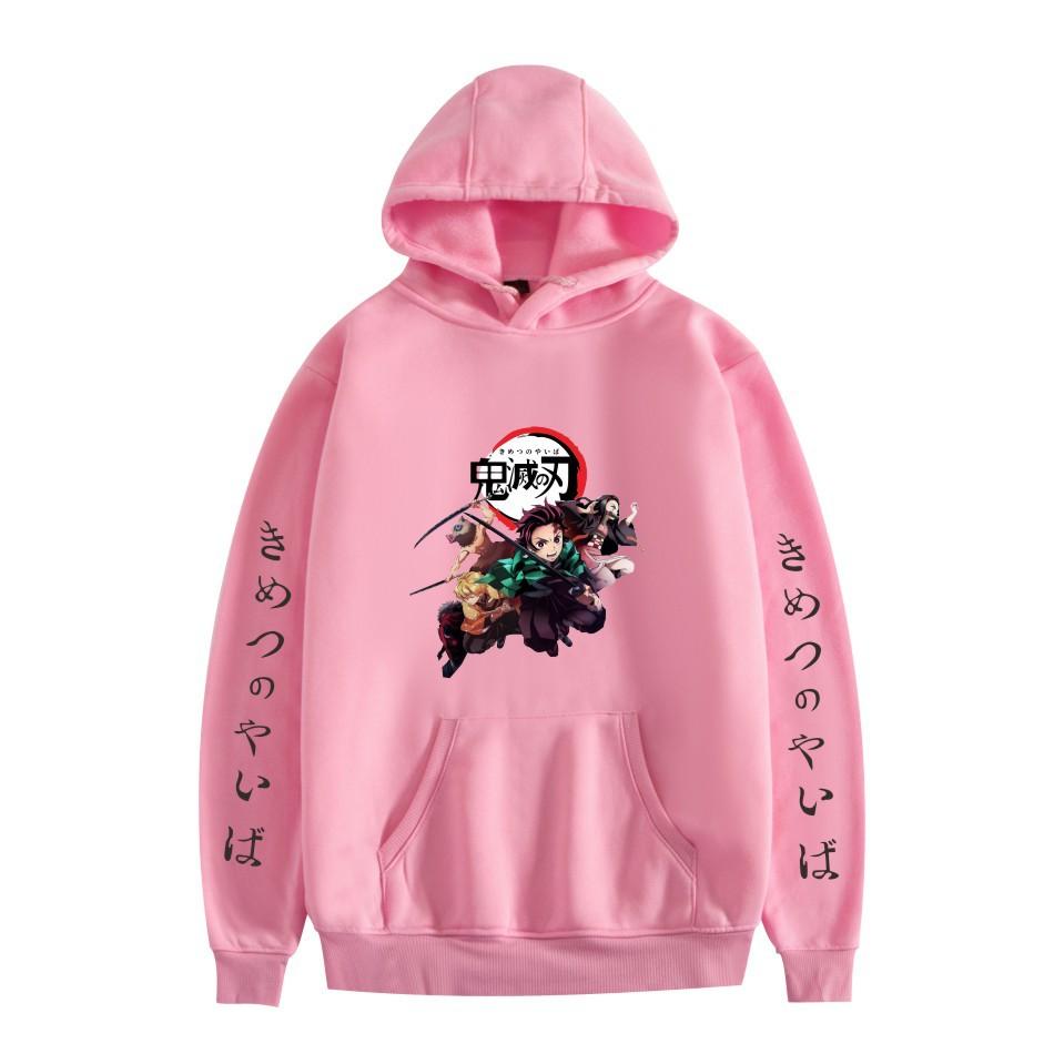 Demon Slayer Anime Hoodies Plus Size Hanorac cu glugă pentru bărbați Hoodies Unisex Imprimat Pullover Streetwear Men's Hanorac cu glugă