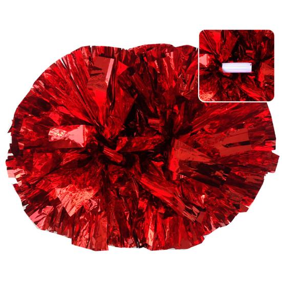 

Чирлидинг Помпоны Блестящие Контрастного Цвета Декоративные с Длинной Ручкой Полной Формы Создают Атмосферу Сверкающие Удобный Захват Чирлидинг C