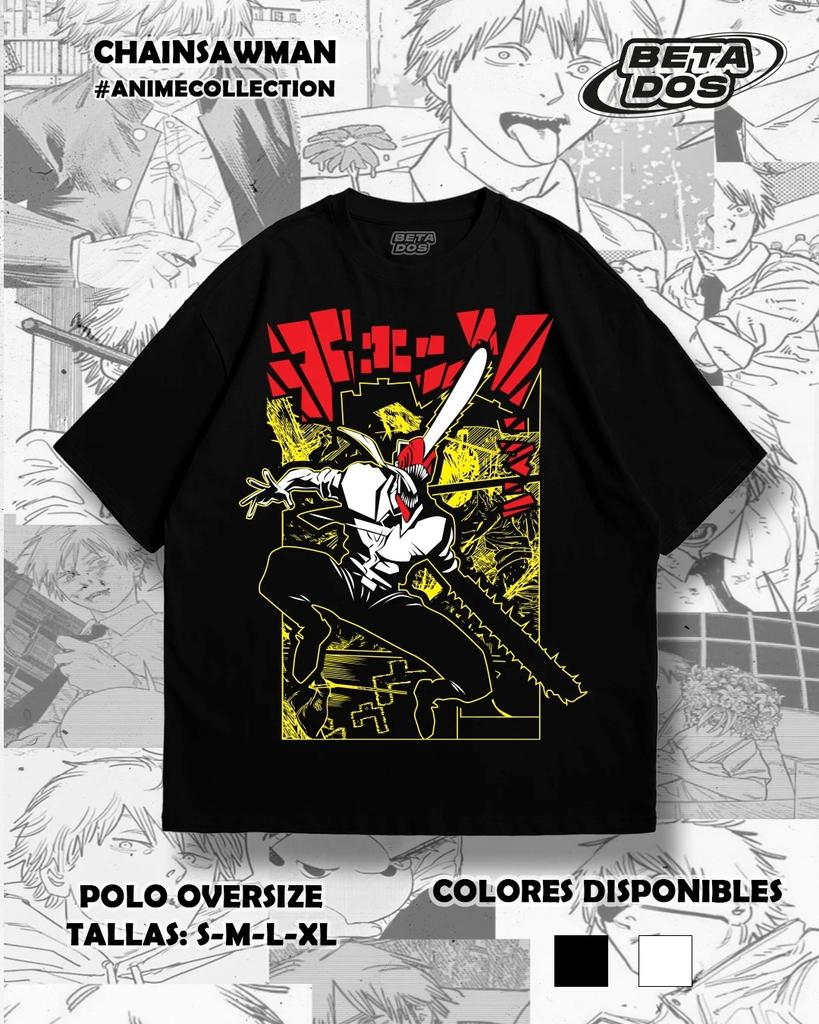 CHAINSAW MAN Anime T-shirt Oversized Y2k Women Men Manga Short Sleeve Street Men Women Clothing Streetwear High Quality Soft Tee