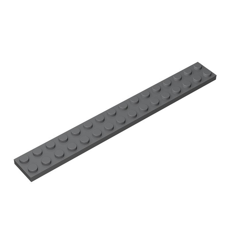 High-Quality 50g/11PCS 4282 Thin Blocks Plate 2x16 Base Plate Works With featuring Block Moc Colour City Accessories Parts