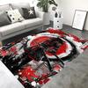 Japanese Samurai Spirits Area Rug Carpet for Home Living Room Bedroom Sofa Doormat Kitchen Decor Non-slip Floor Mat Home Decor